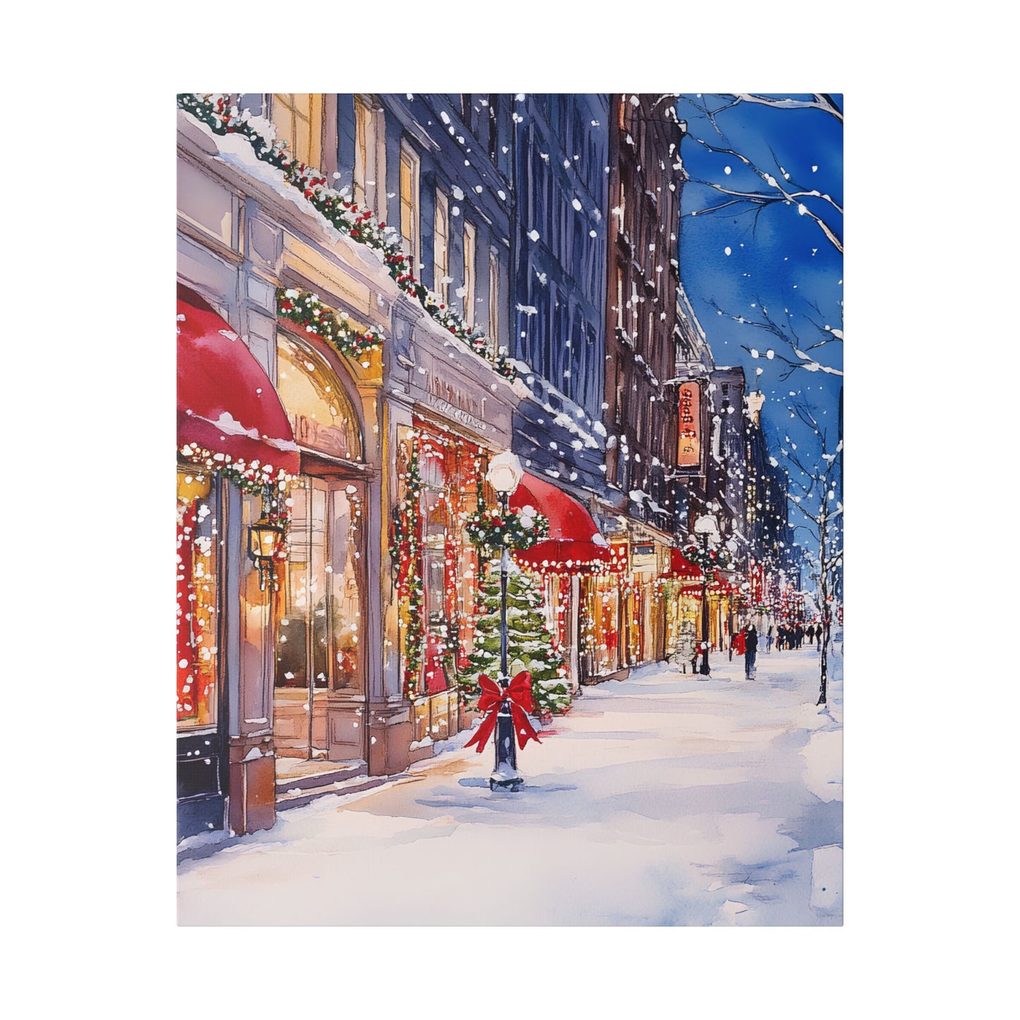 Fifth Avenue Winter Wonderland Canvas