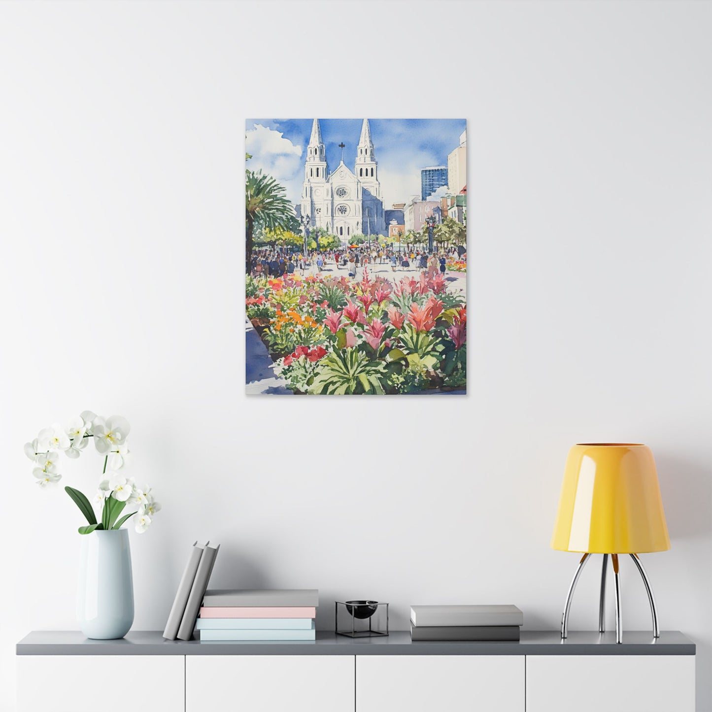 St. Louis Cathedral and Jackson Square Canvas