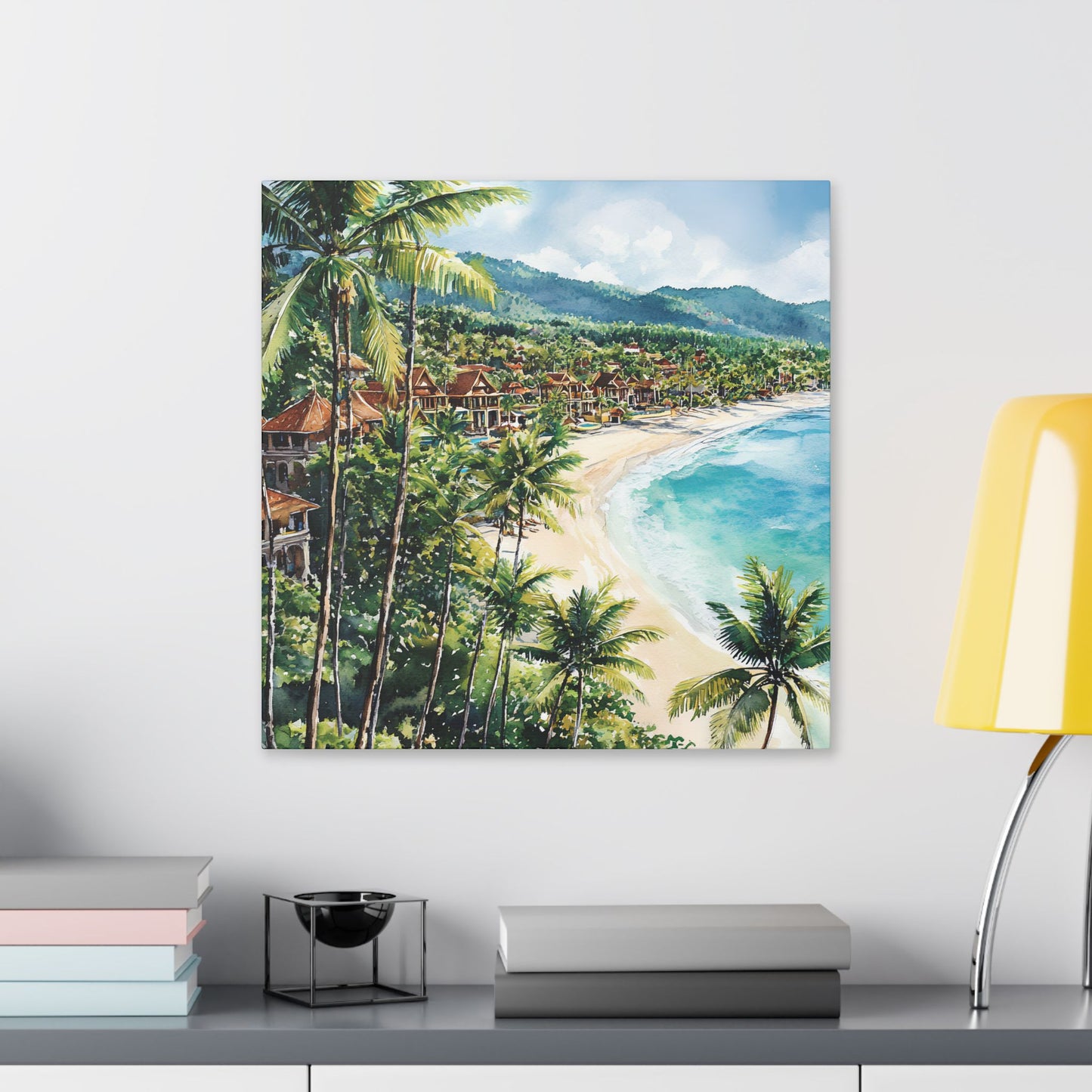 Chaweng Beach Sunrise Canvas