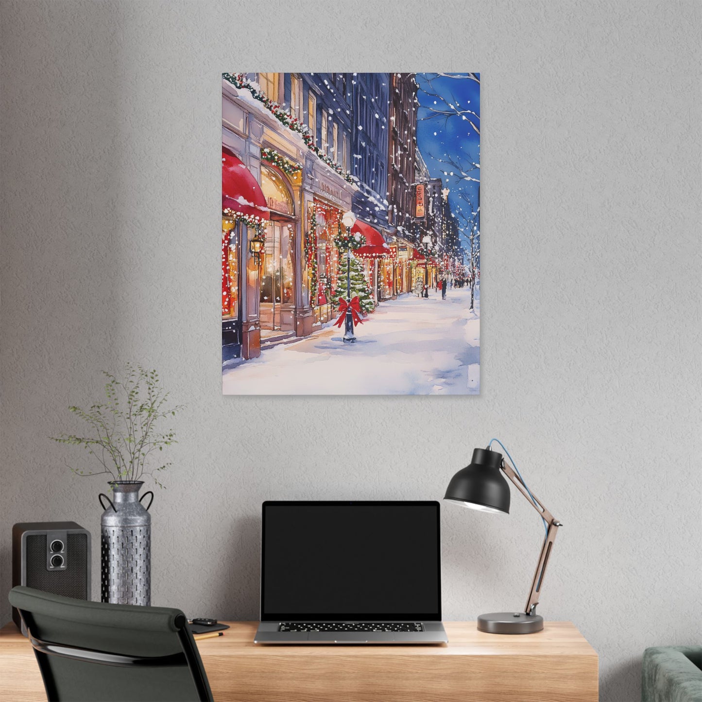 Fifth Avenue Winter Wonderland Canvas