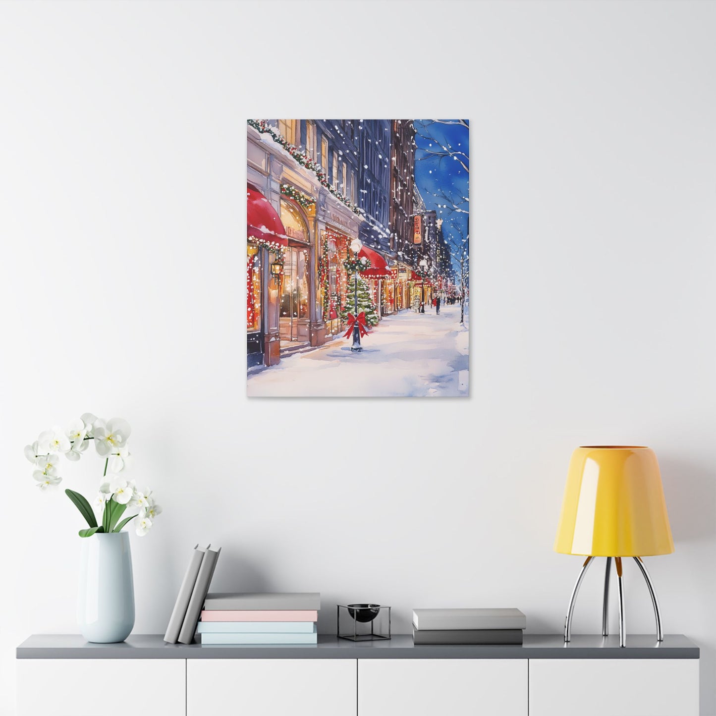 Fifth Avenue Winter Wonderland Canvas