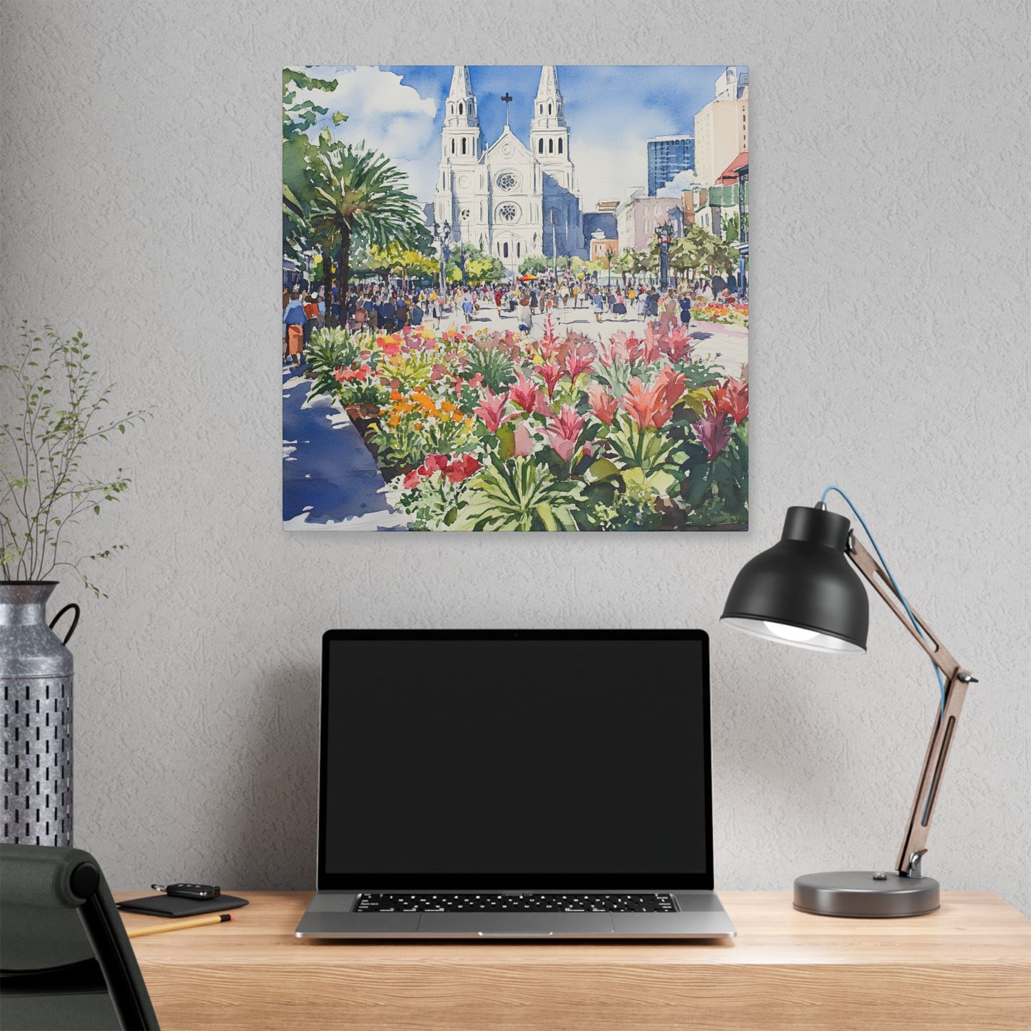 St. Louis Cathedral and Jackson Square Canvas