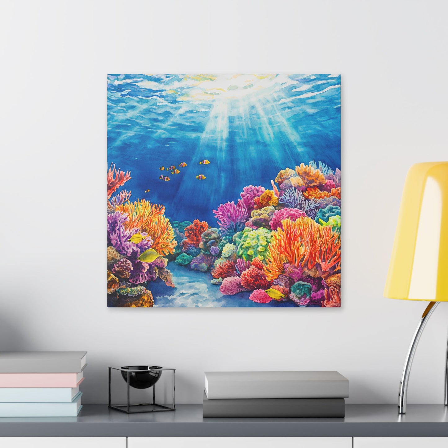 Coral Wonderland Underwater Canvas