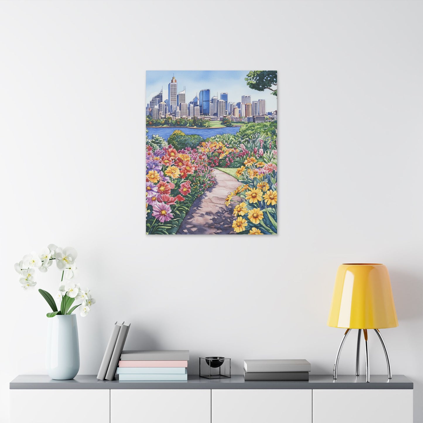 Royal Botanic Garden in Spring Canvas