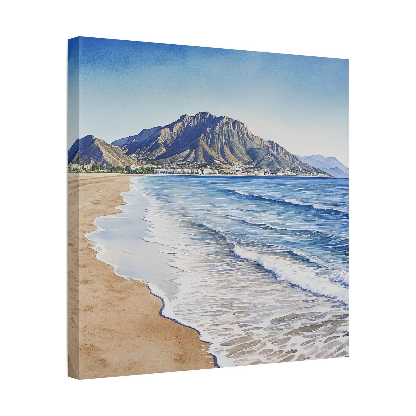 La Concha Mountain View Canvas