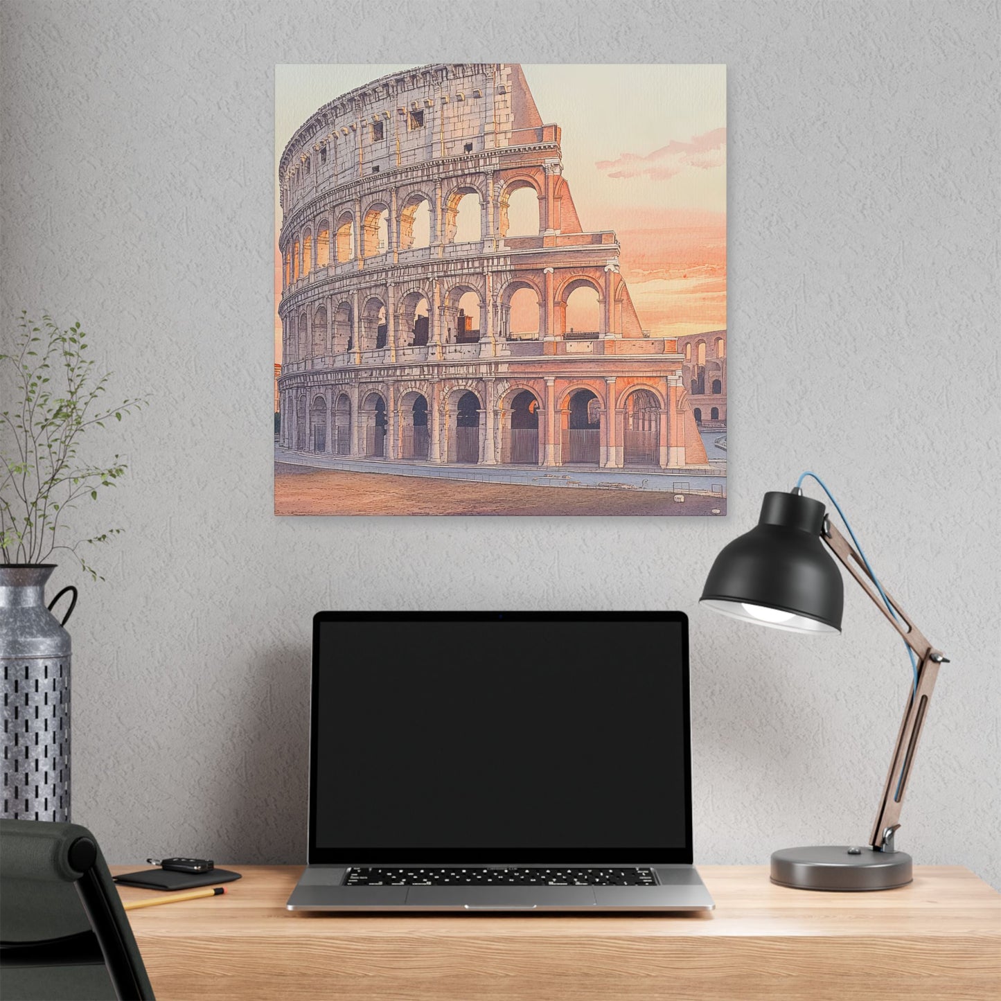 Colosseum at Sunrise Canvas