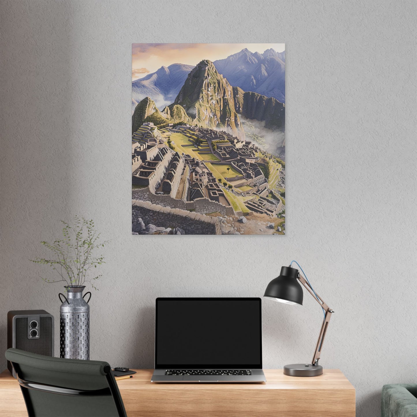 Machu Picchu at Sunrise Canvas