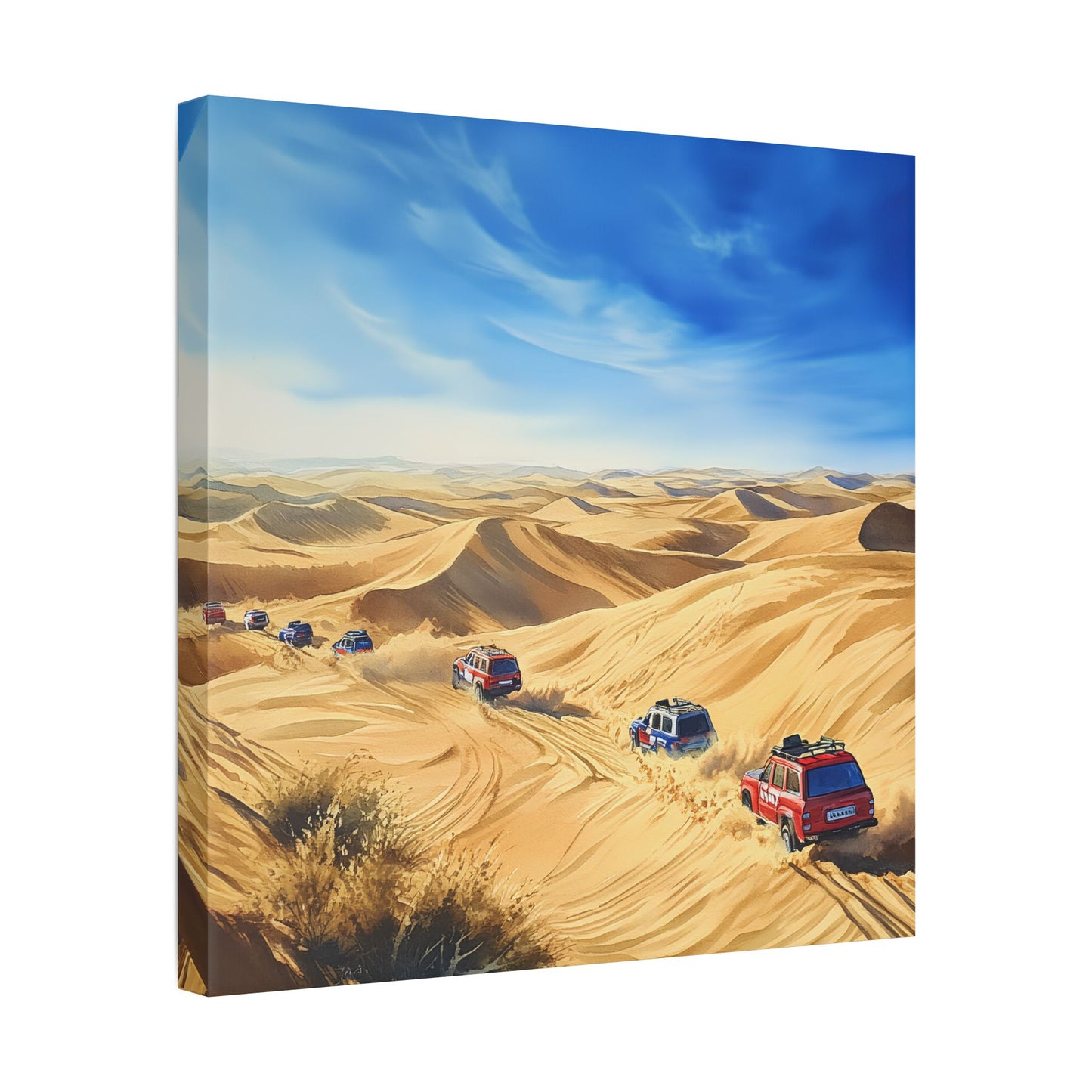 Desert Safari Adventure Canvas