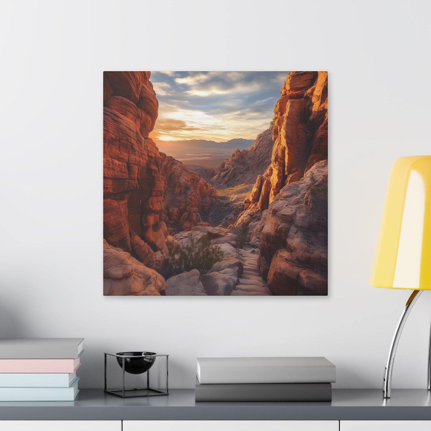 Red Rock Canyon Sunrise Canvas