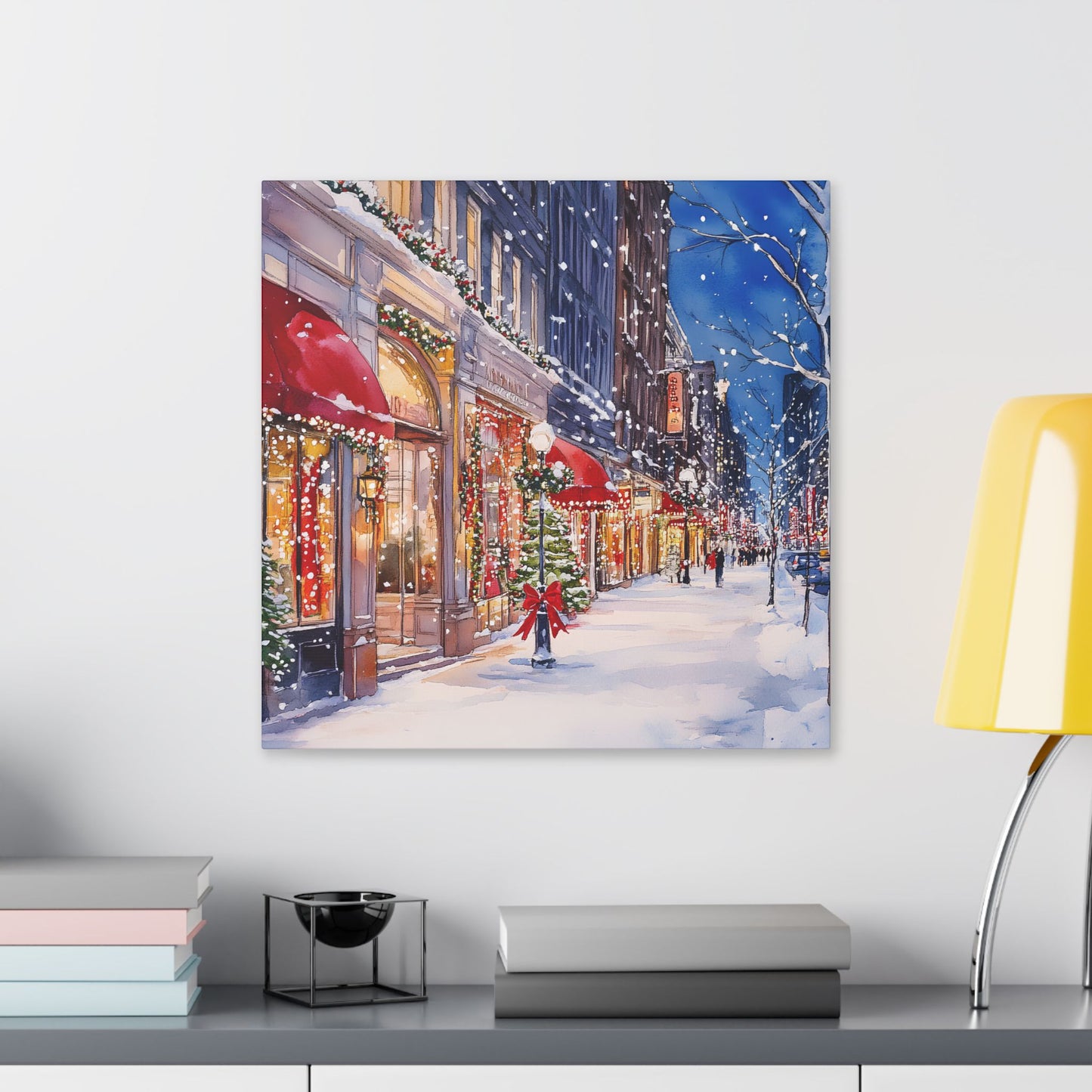 Fifth Avenue Winter Wonderland Canvas