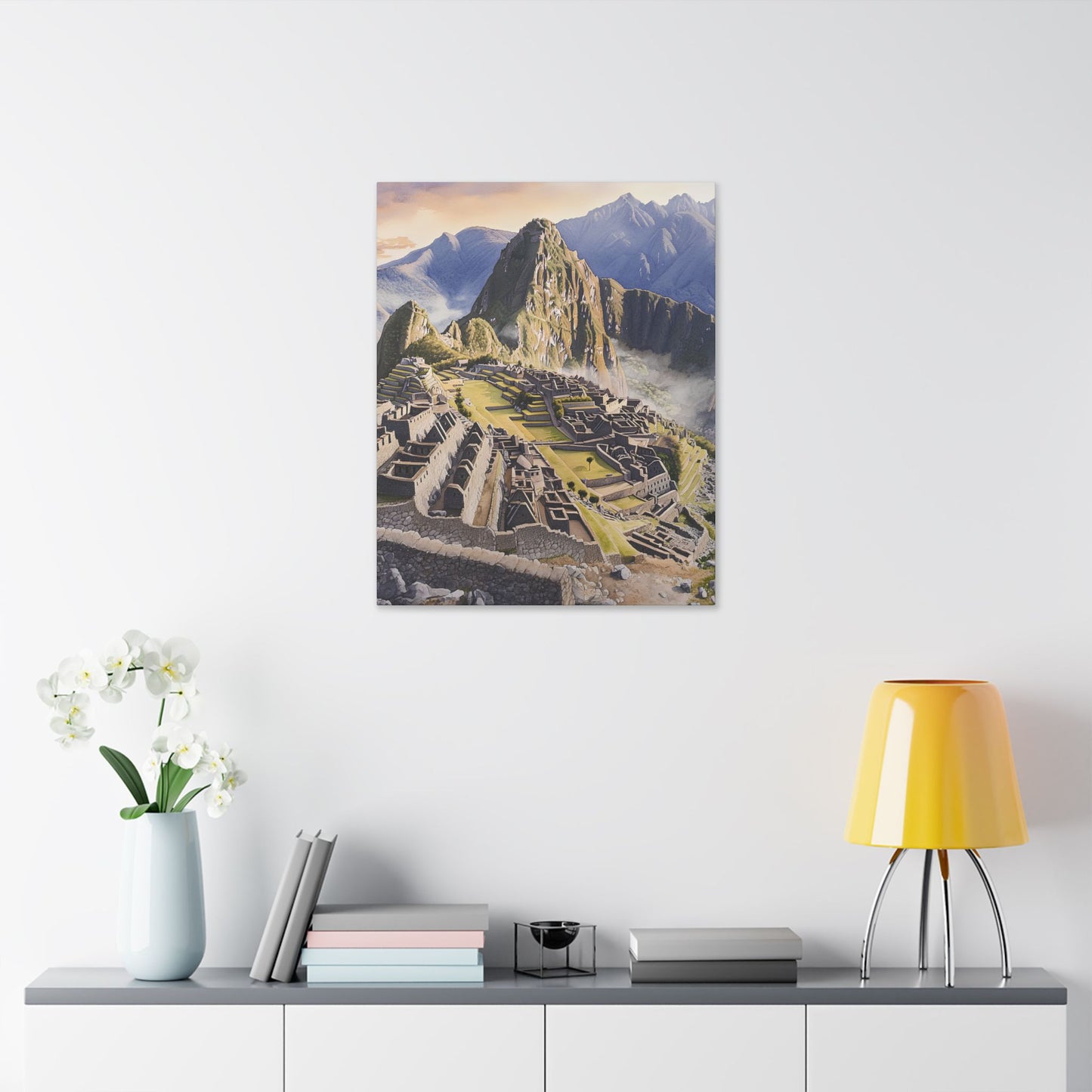 Machu Picchu at Sunrise Canvas