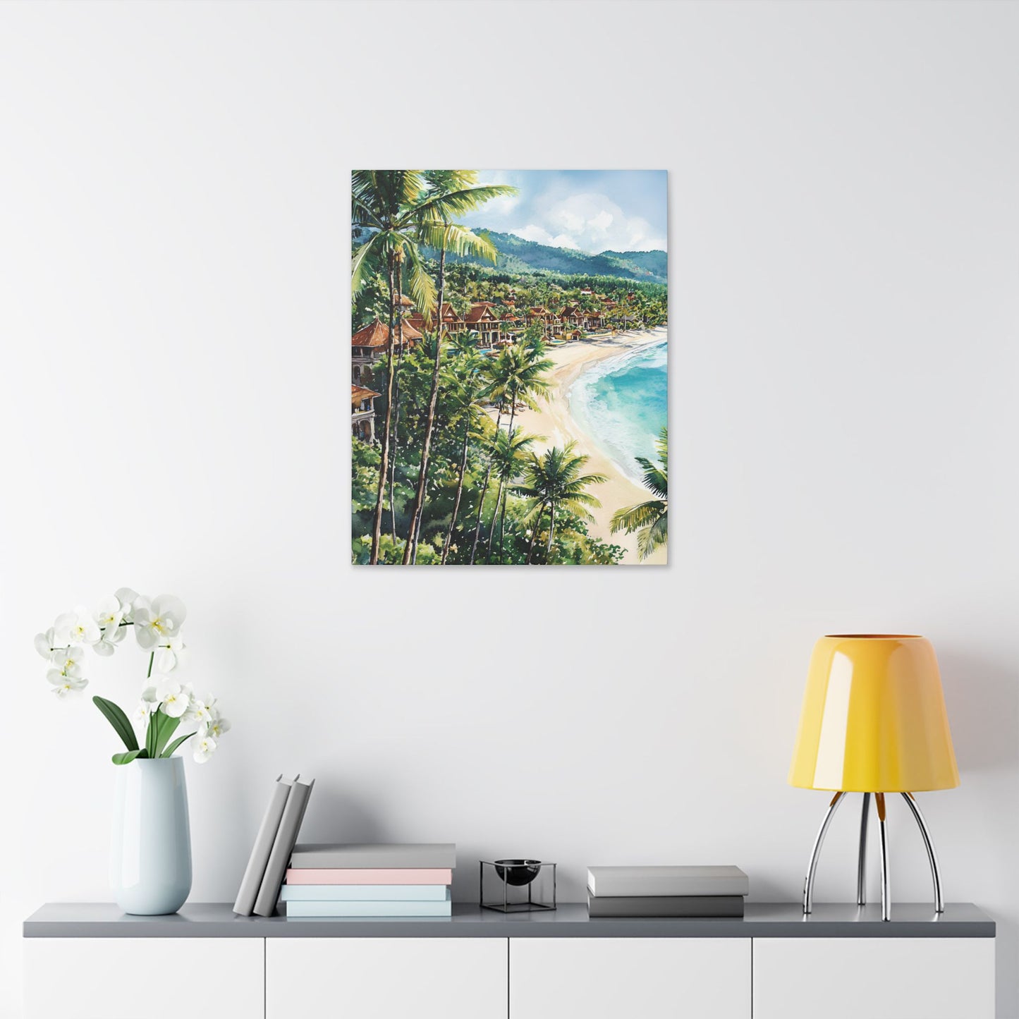 Chaweng Beach Sunrise Canvas