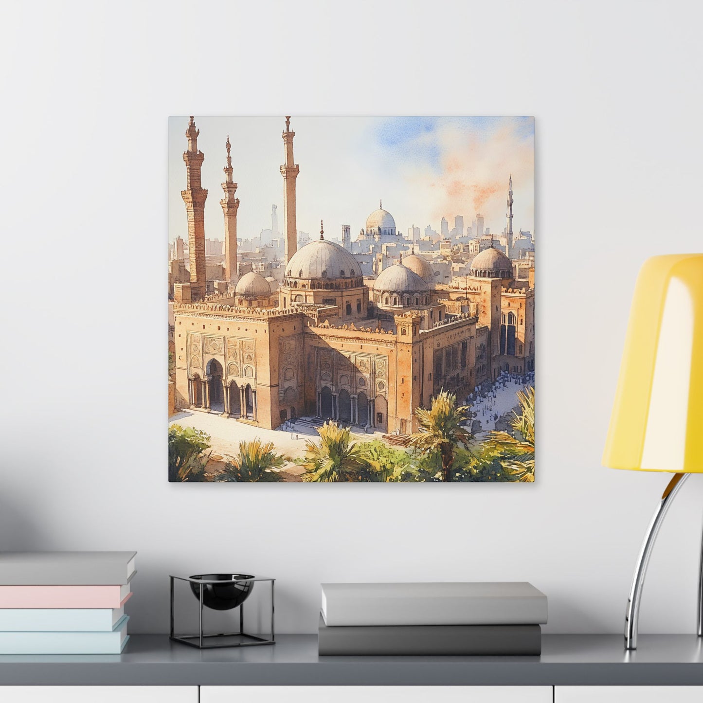 Cairo Citadel and Mosque of Muhammad Ali Canvas