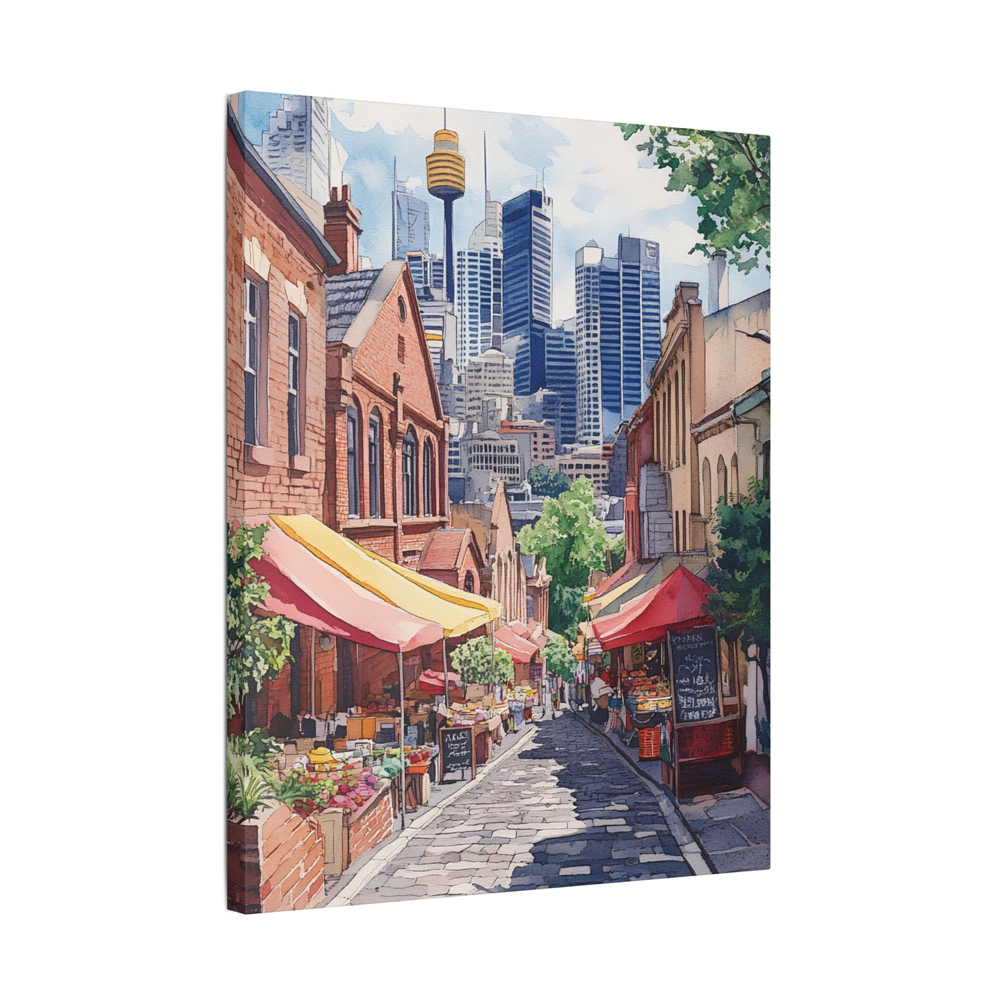 The Rocks Historic District Canvas