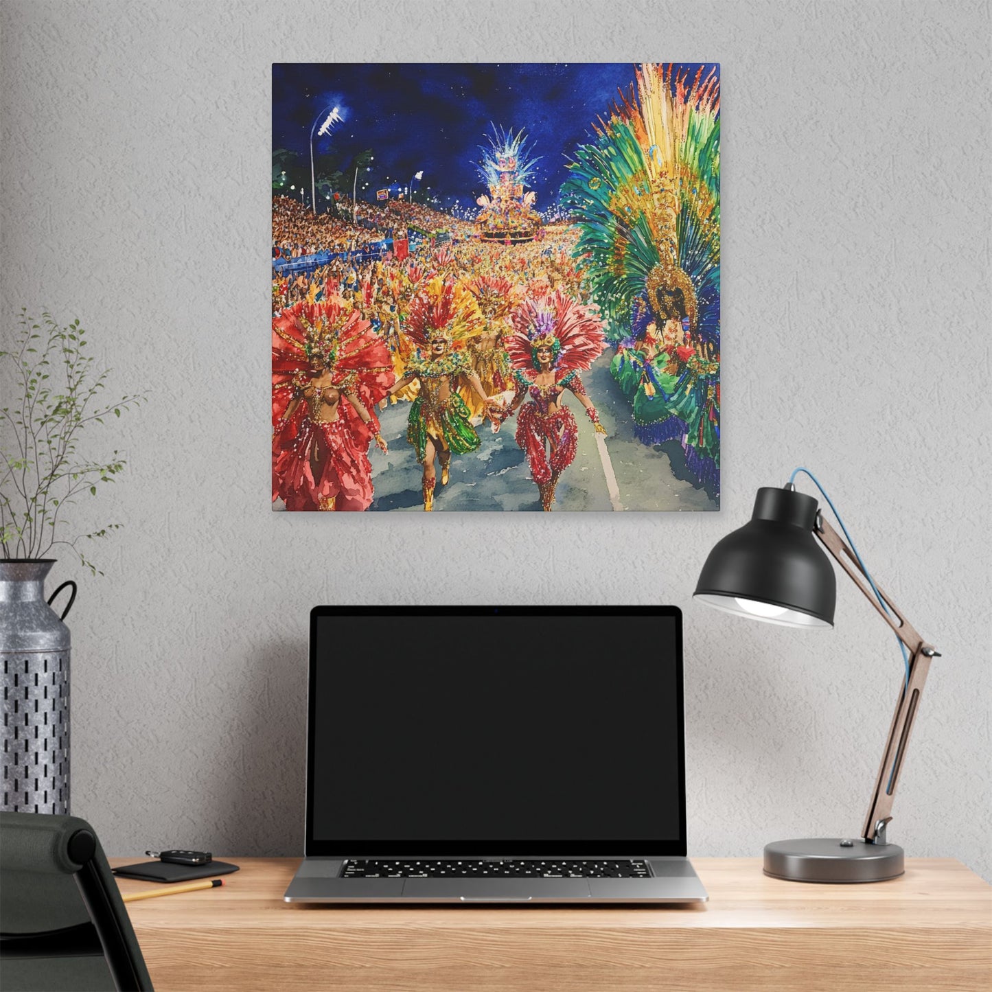 Carnival Parade on Sambadrome Canvas