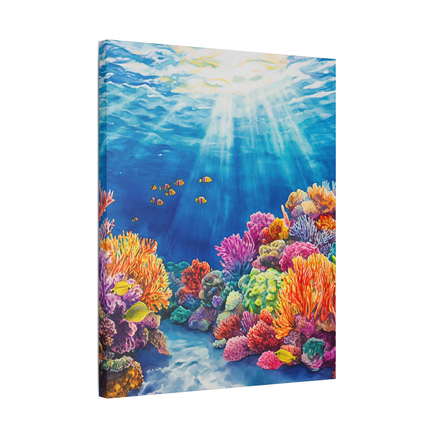 Coral Wonderland Underwater Canvas