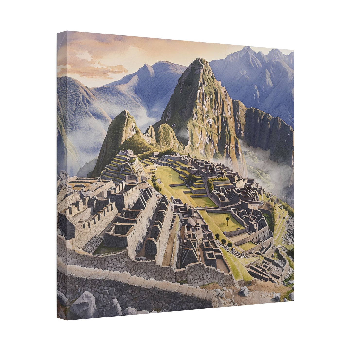 Machu Picchu at Sunrise Canvas