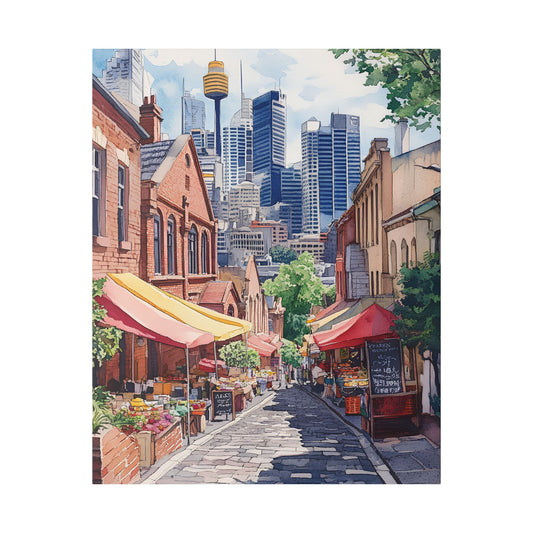 The Rocks Historic District Canvas