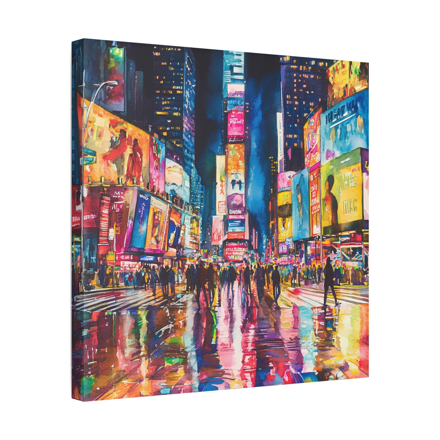 Times Square at Night Canvas