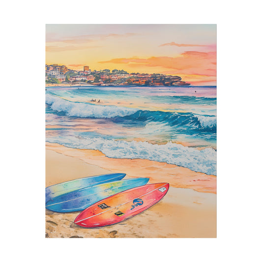 Bondi Beach Sunrise Canvas