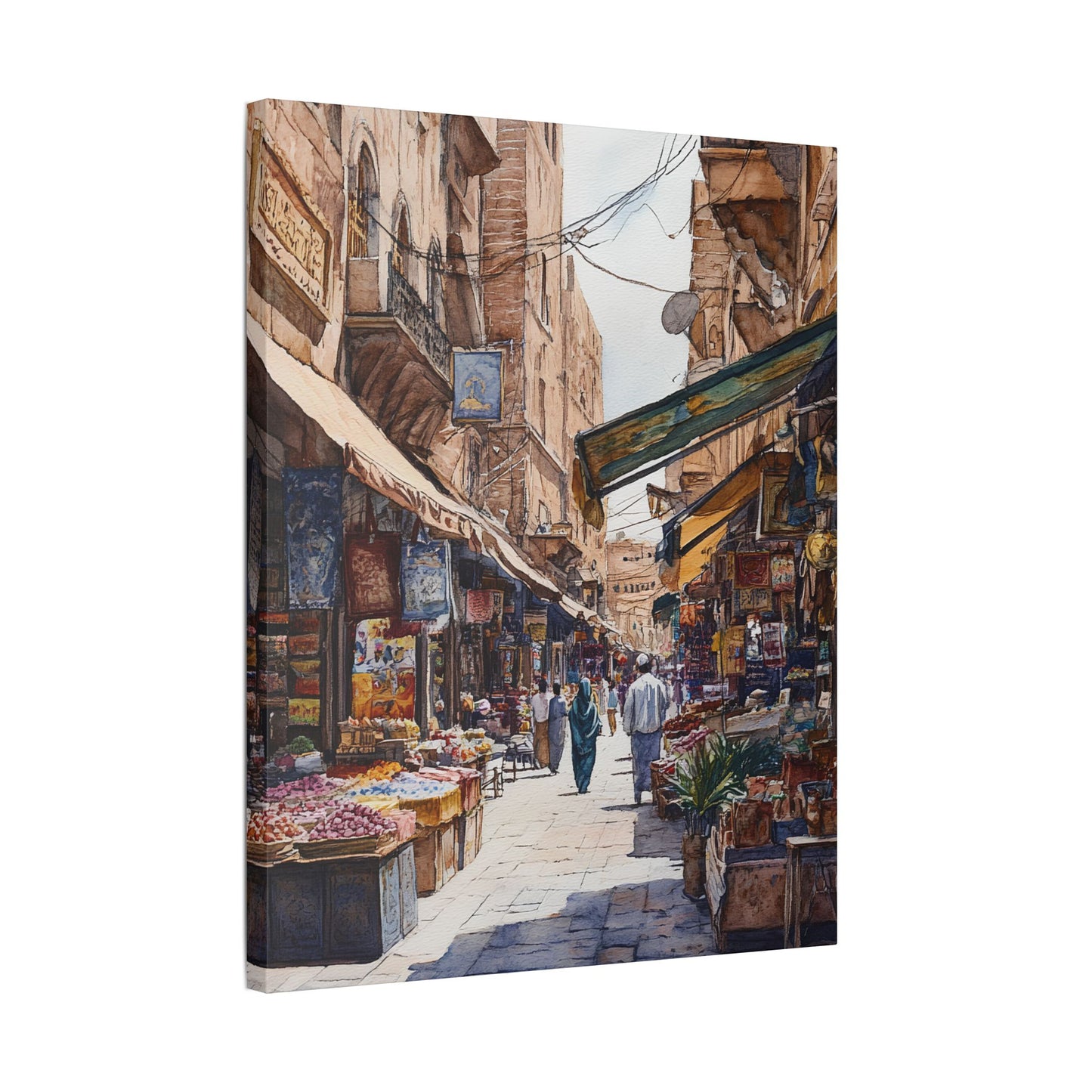 Khan el-Khalili Market Canvas