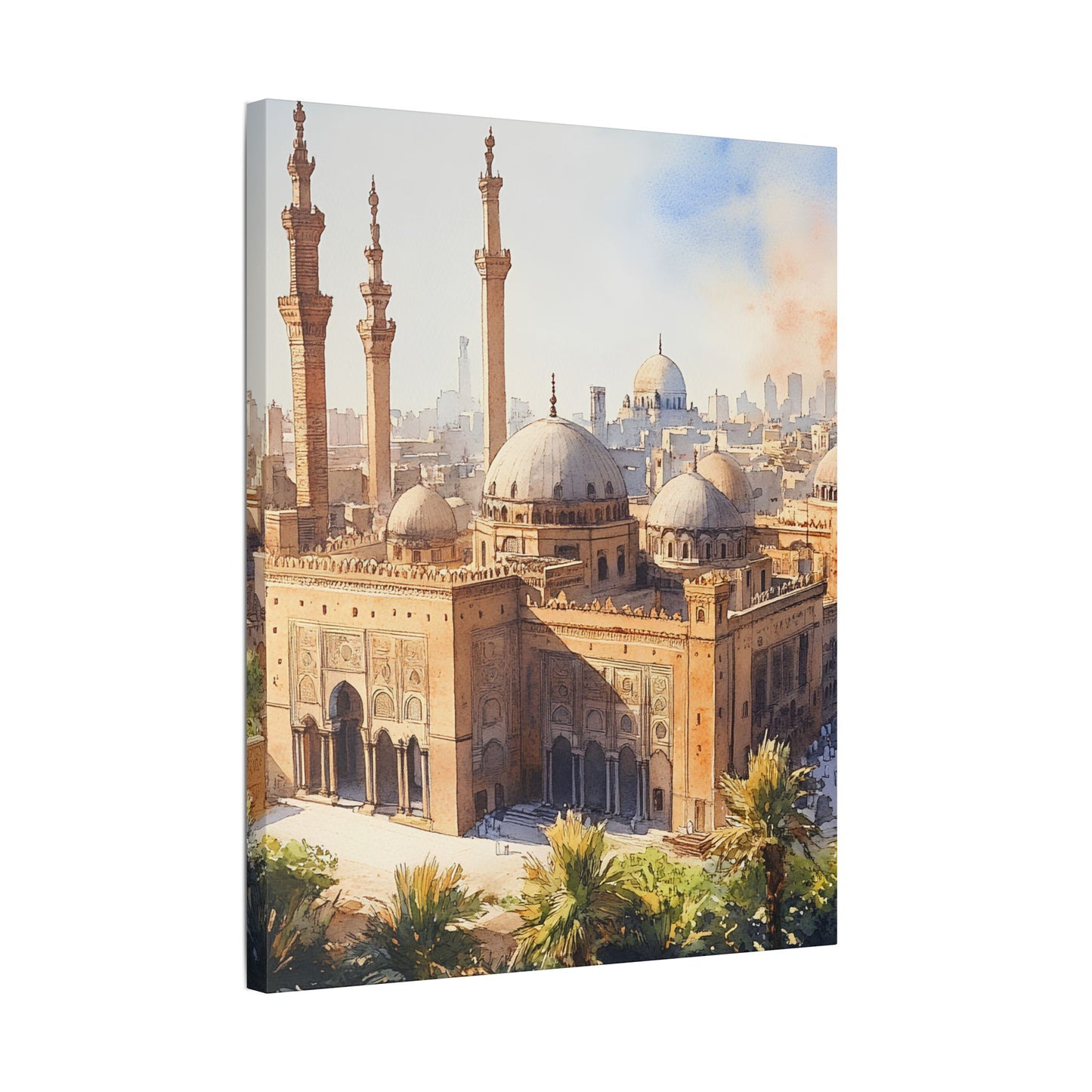 Cairo Citadel and Mosque of Muhammad Ali Canvas