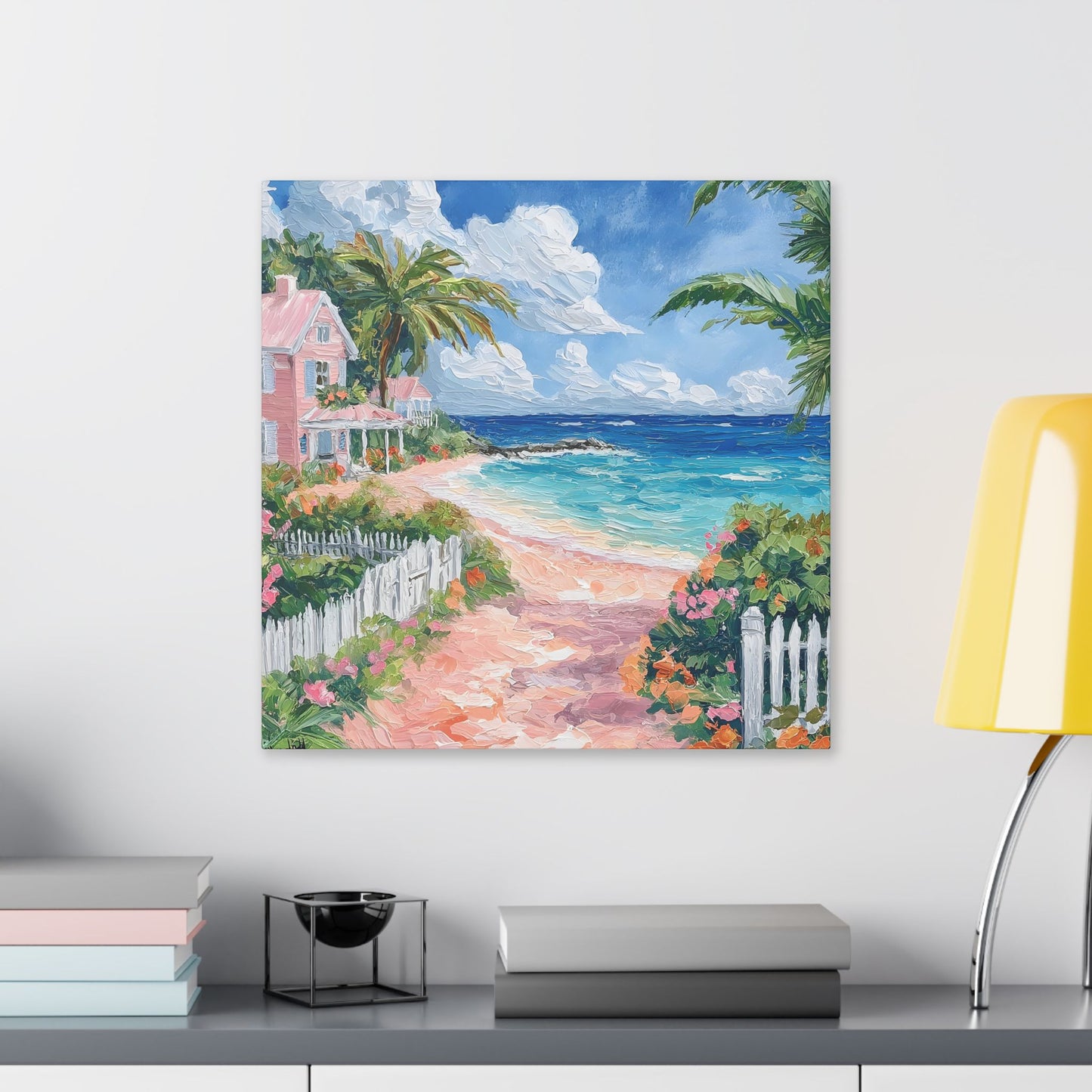 Harbour Island, Bahamas Canvas