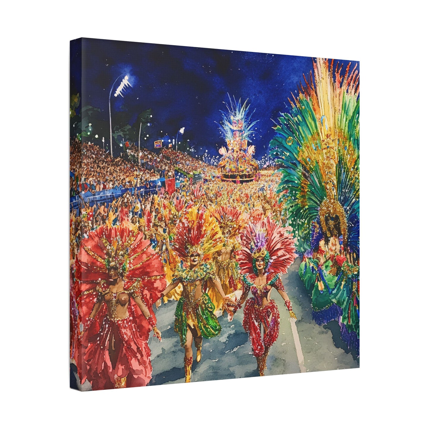 Carnival Parade on Sambadrome Canvas