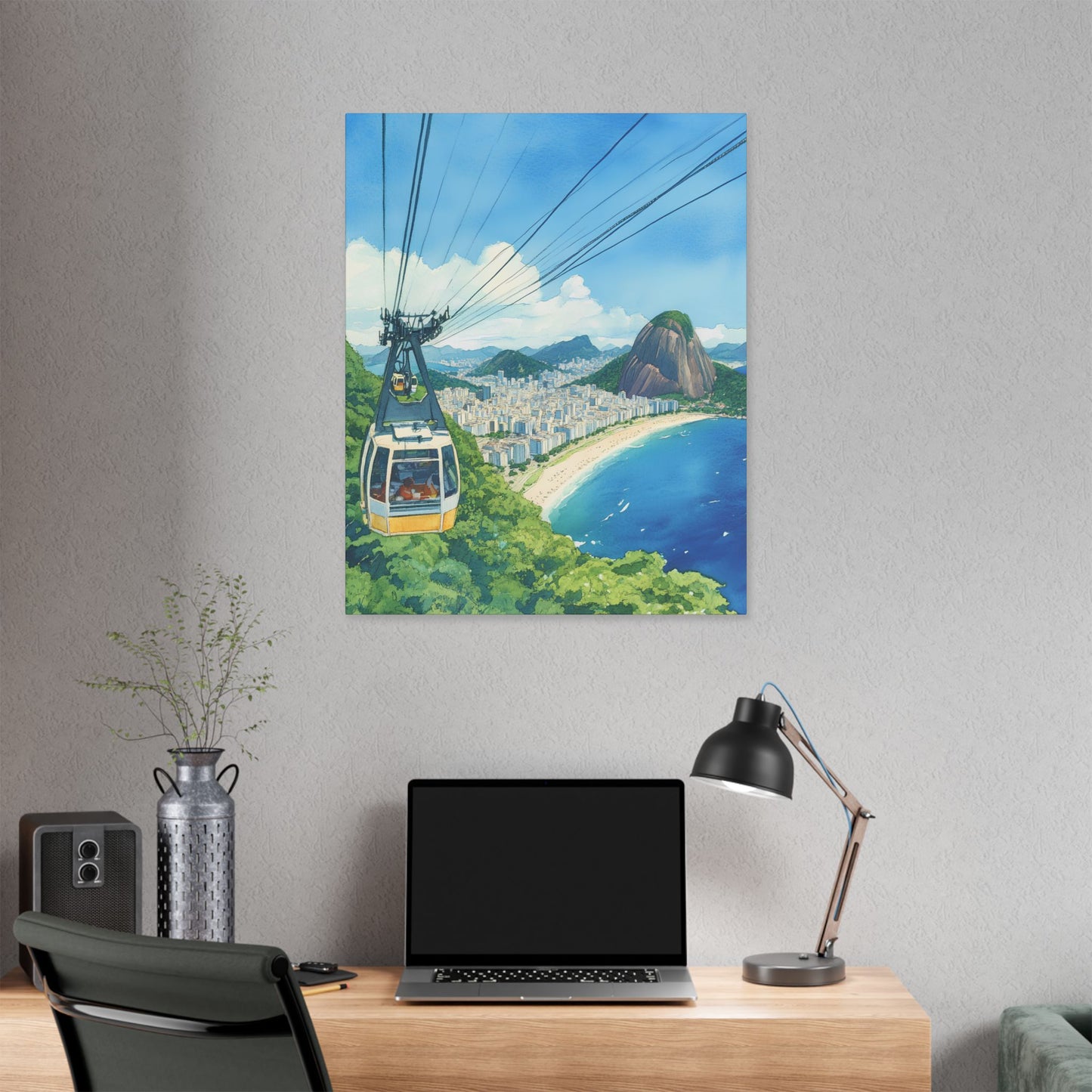 Sugarloaf Mountain Cable Car Canvas