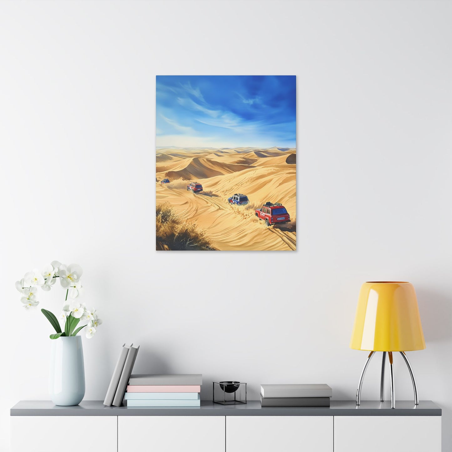 Desert Safari Adventure Canvas