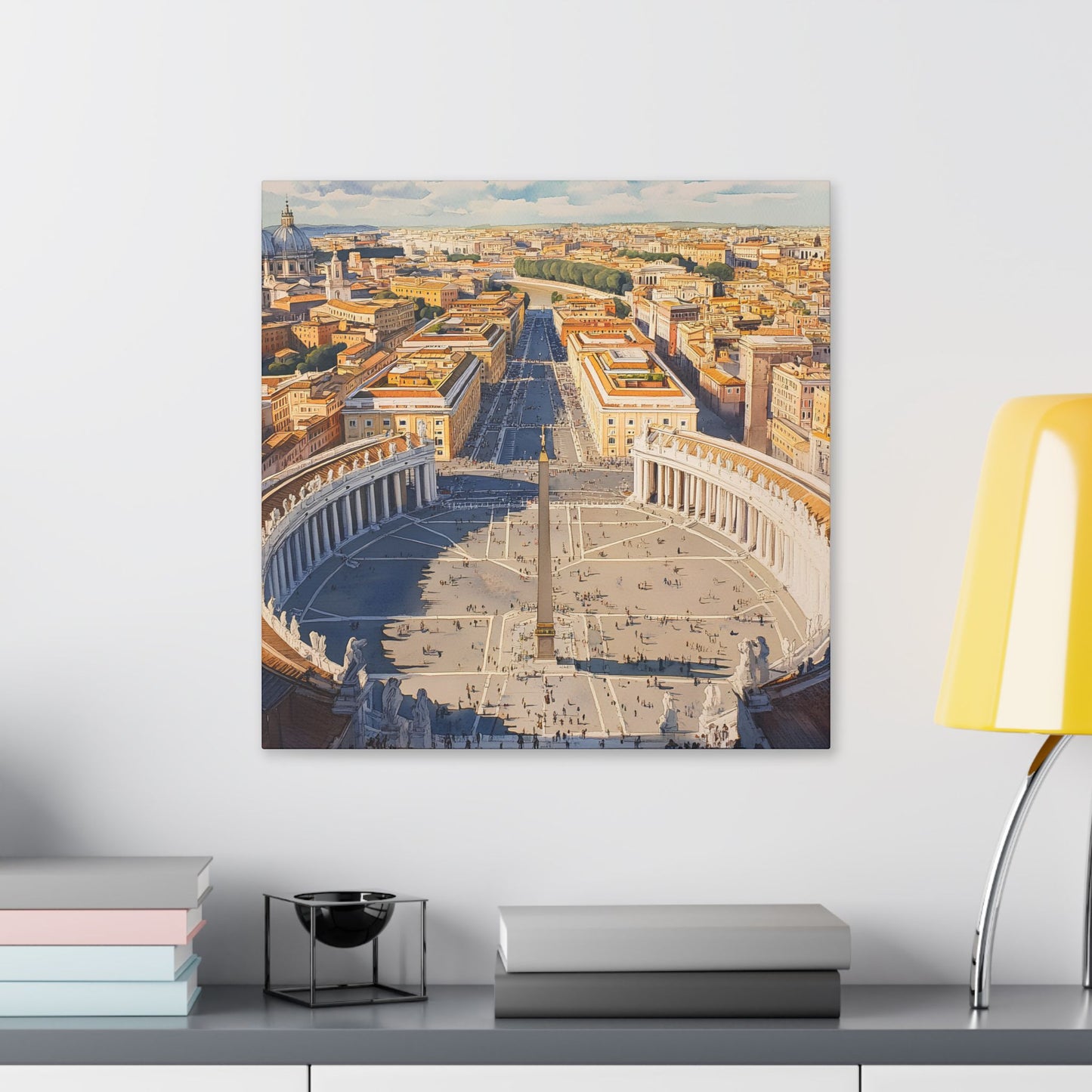 Vatican City from St. Peter’s Basilica Canvas