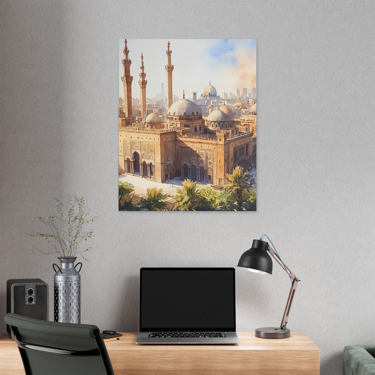 Cairo Citadel and Mosque of Muhammad Ali Canvas