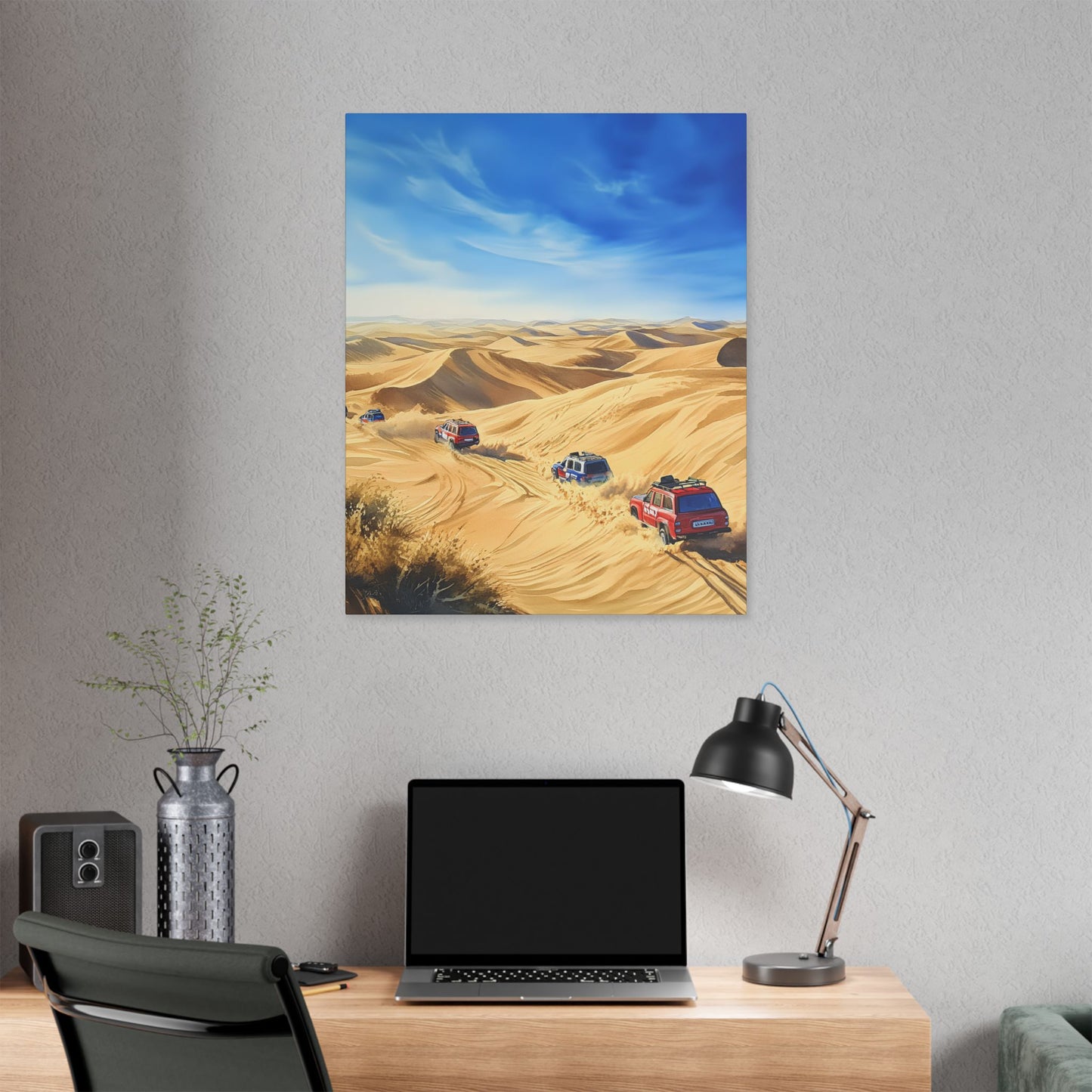 Desert Safari Adventure Canvas