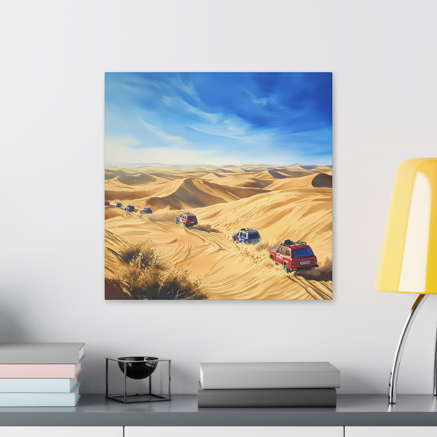 Desert Safari Adventure Canvas