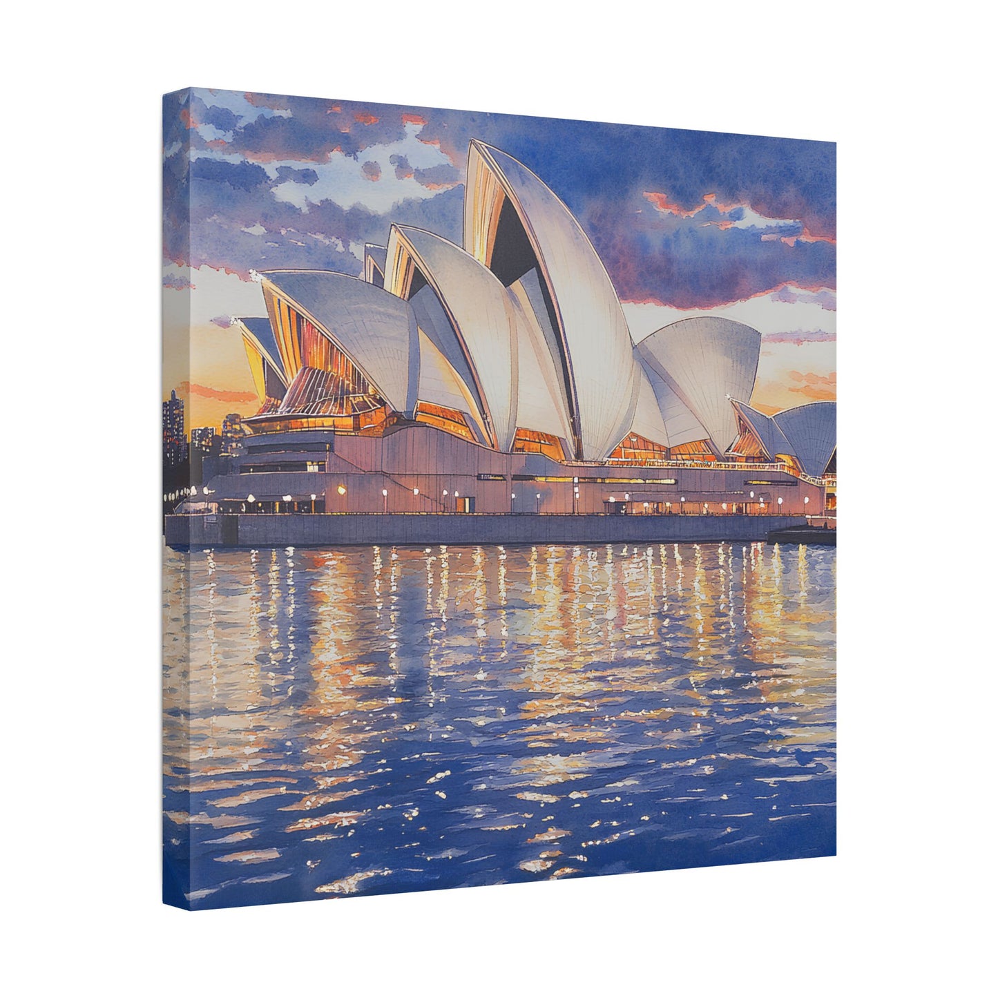 Sydney Opera House at Dusk Canvas