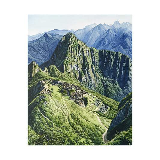 Huayna Picchu Hike Canvas