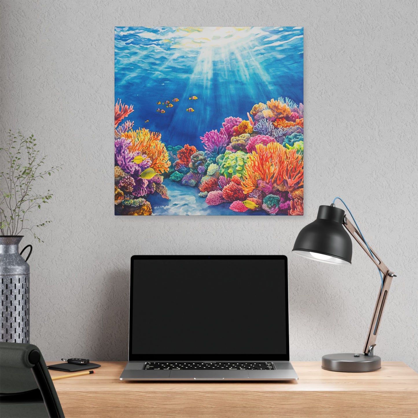 Coral Wonderland Underwater Canvas