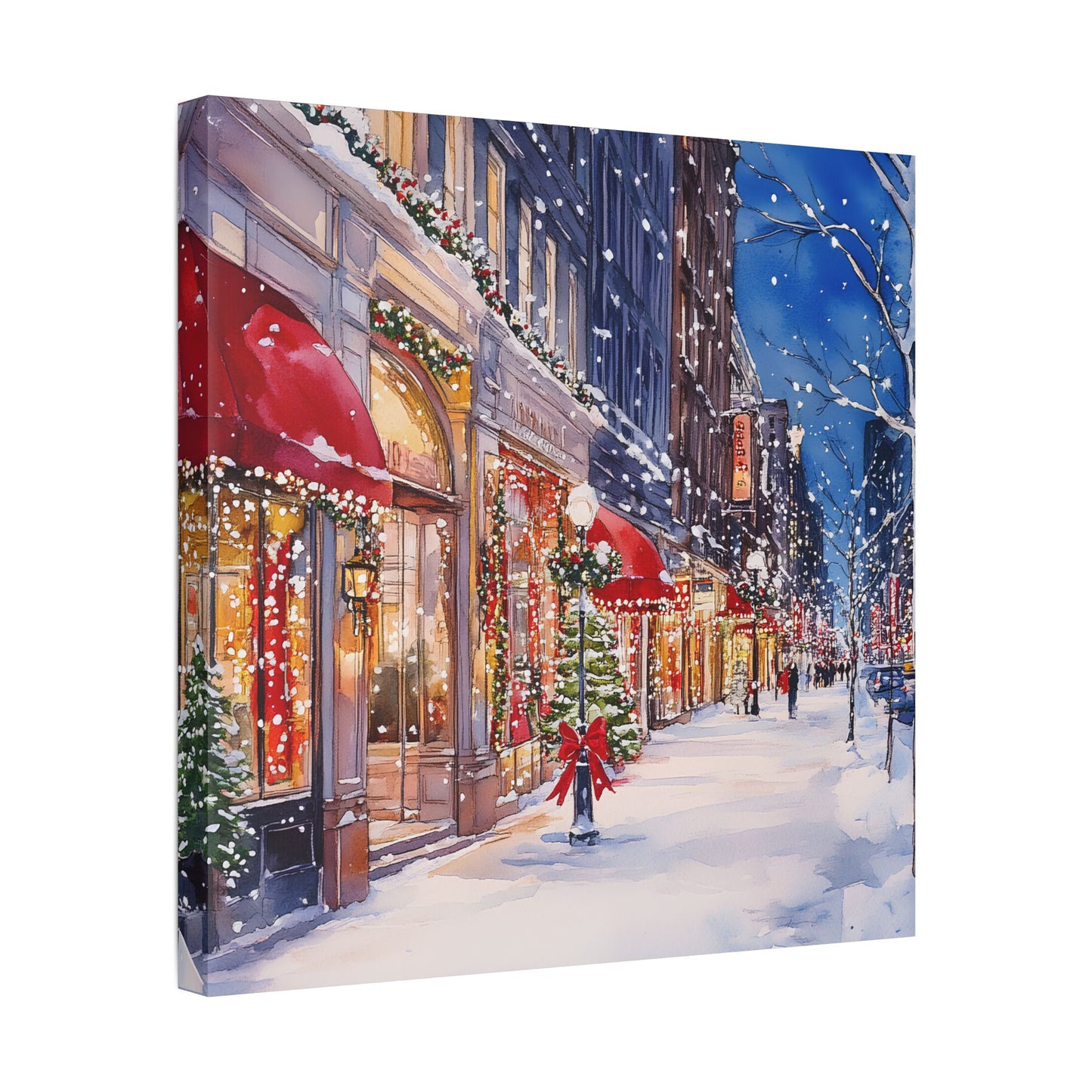 Fifth Avenue Winter Wonderland Canvas