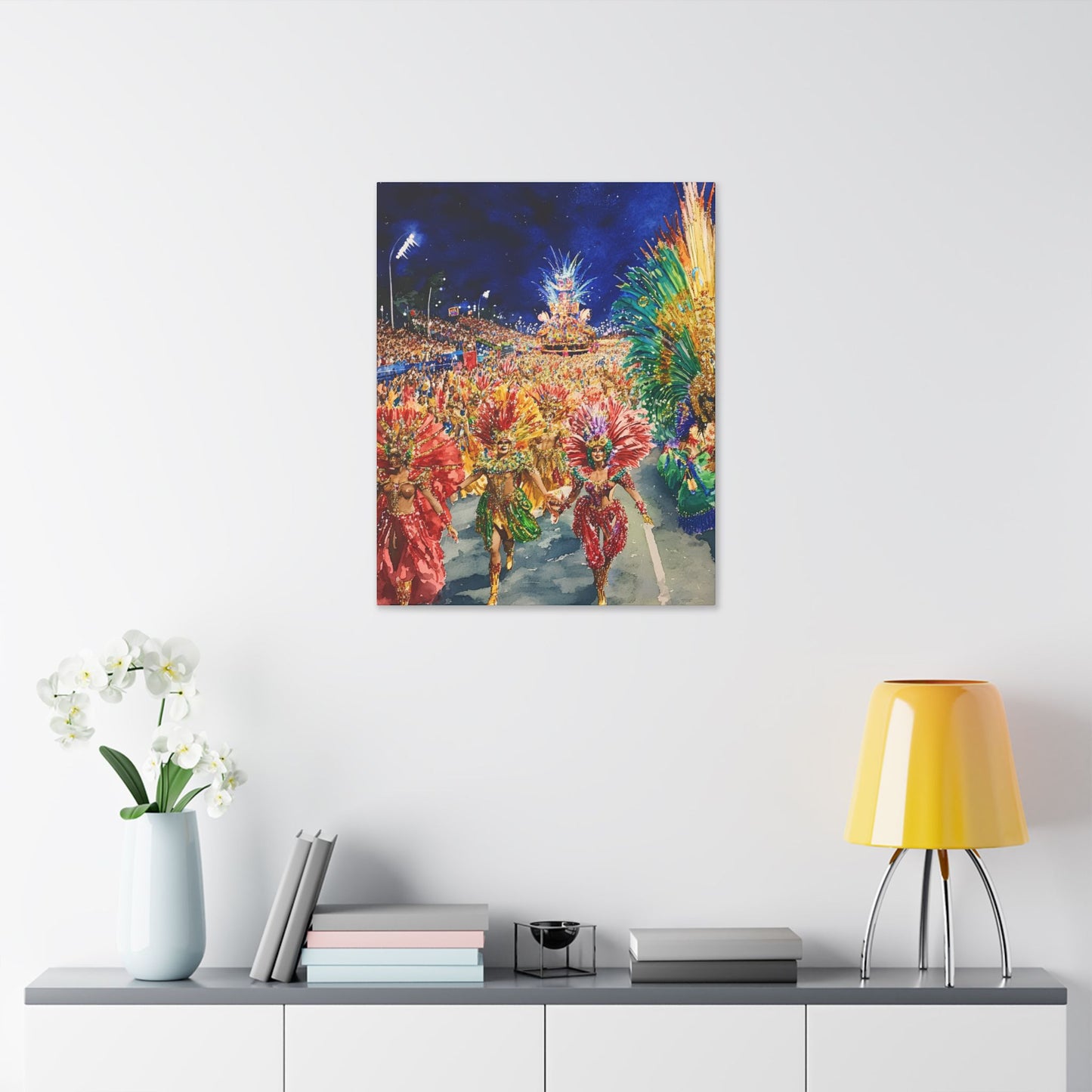 Carnival Parade on Sambadrome Canvas