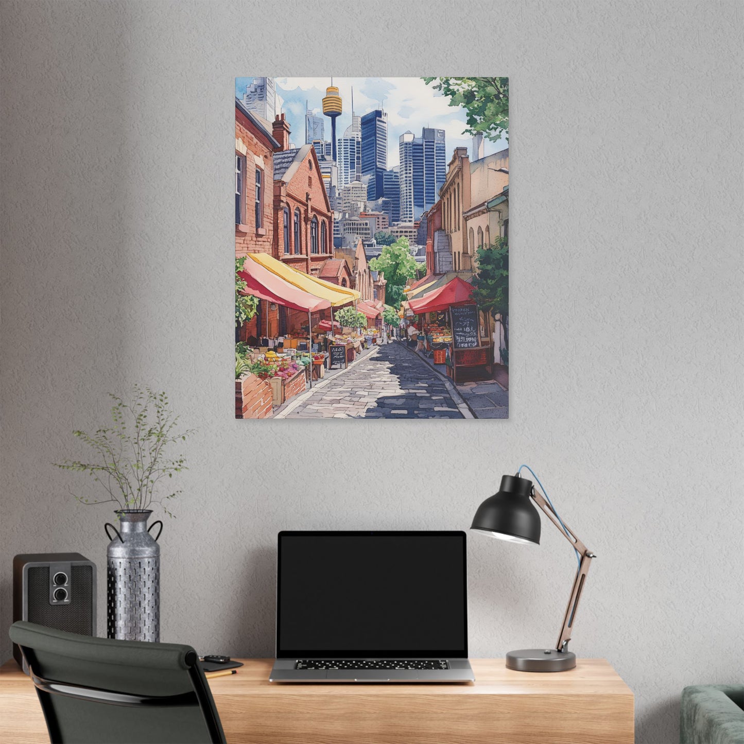 The Rocks Historic District Canvas