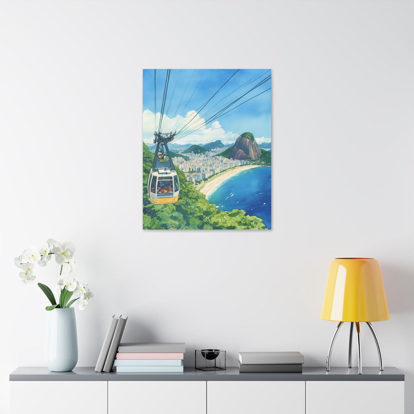 Sugarloaf Mountain Cable Car Canvas