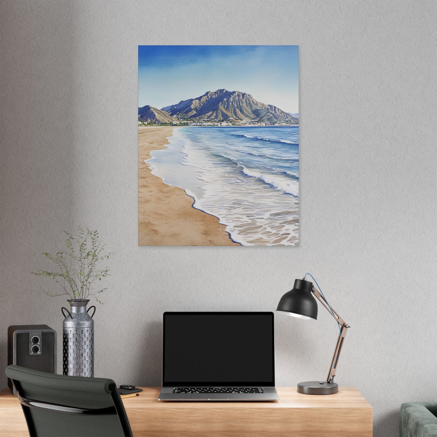 La Concha Mountain View Canvas