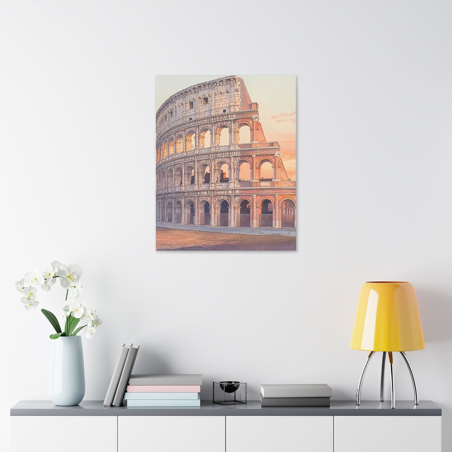 Colosseum at Sunrise Canvas