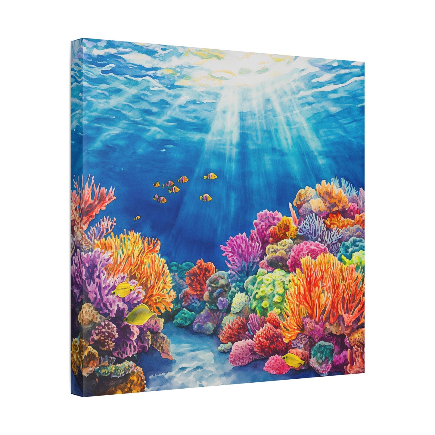 Coral Wonderland Underwater Canvas