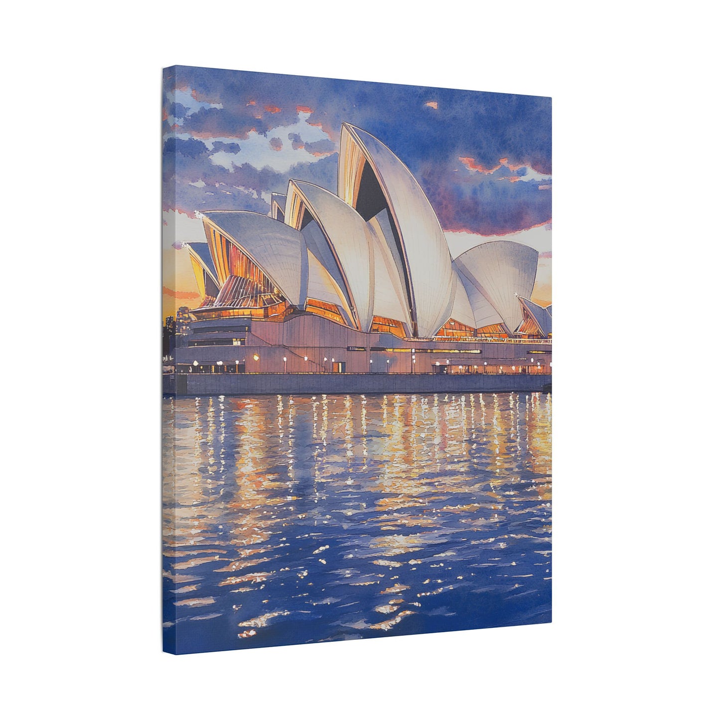 Sydney Opera House at Dusk Canvas