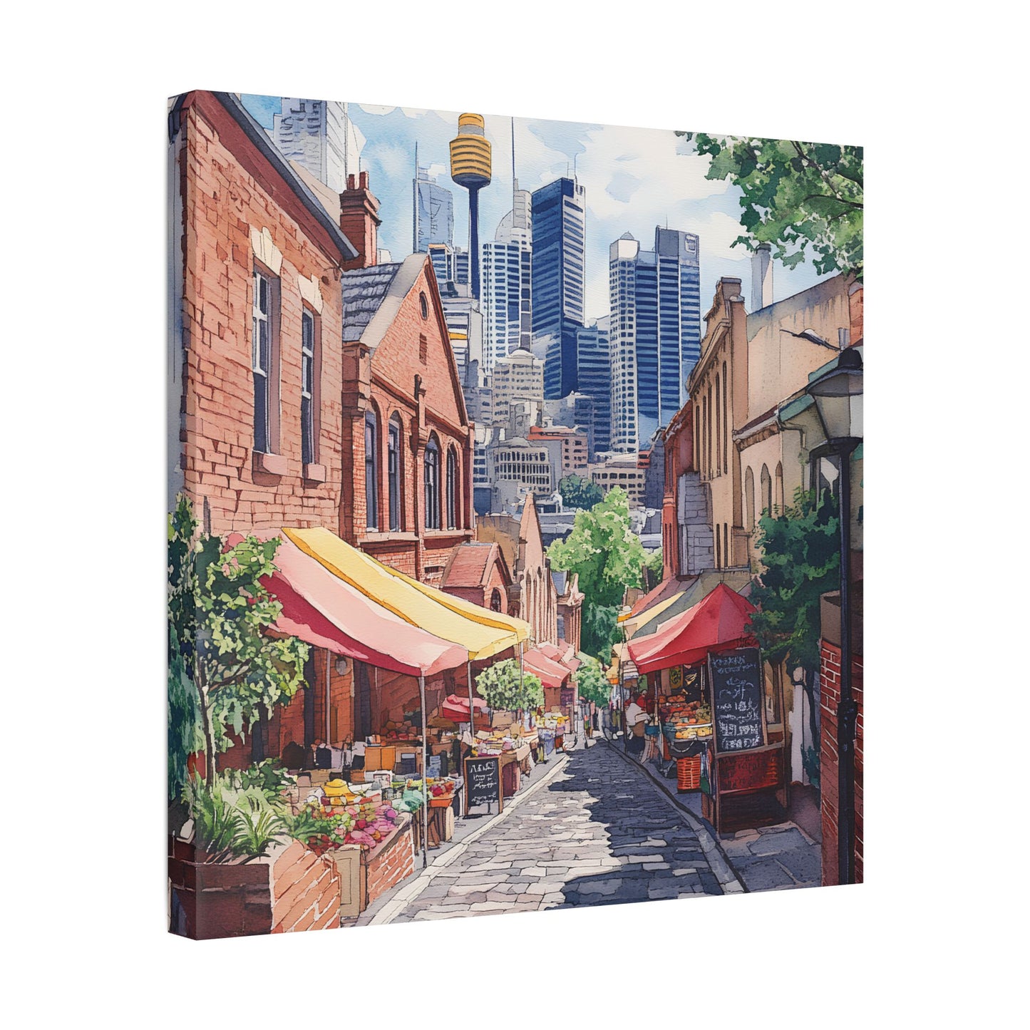 The Rocks Historic District Canvas