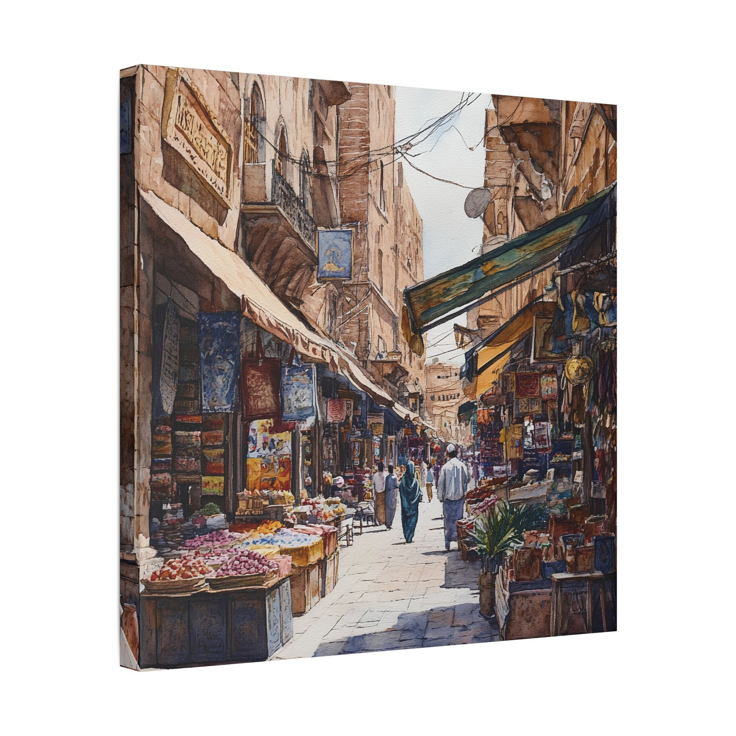 Khan el-Khalili Market Canvas