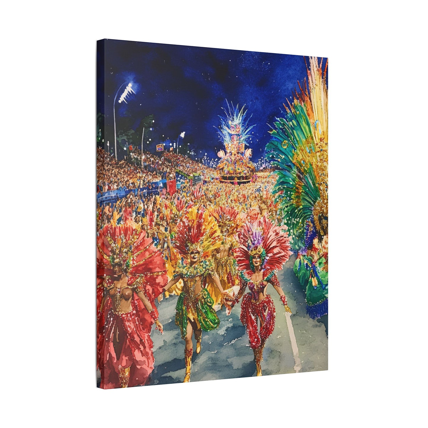 Carnival Parade on Sambadrome Canvas