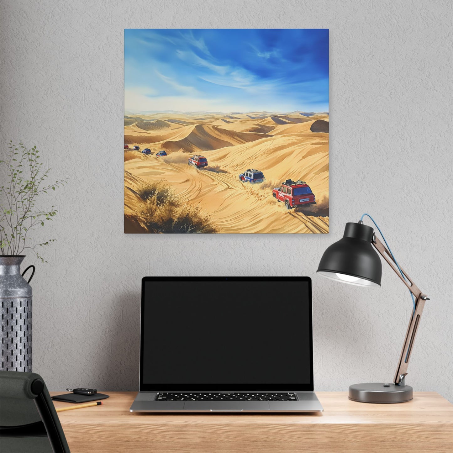 Desert Safari Adventure Canvas