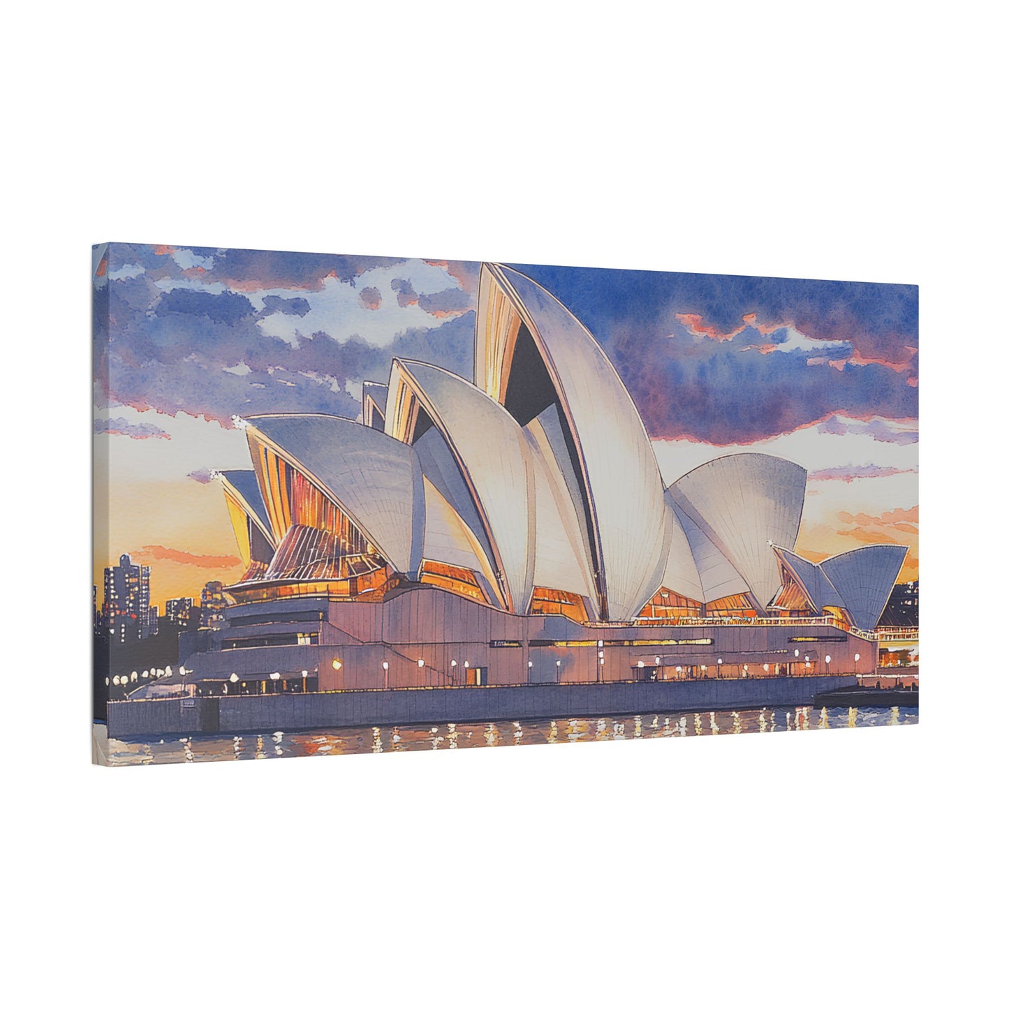 Sydney Opera House at Dusk Canvas